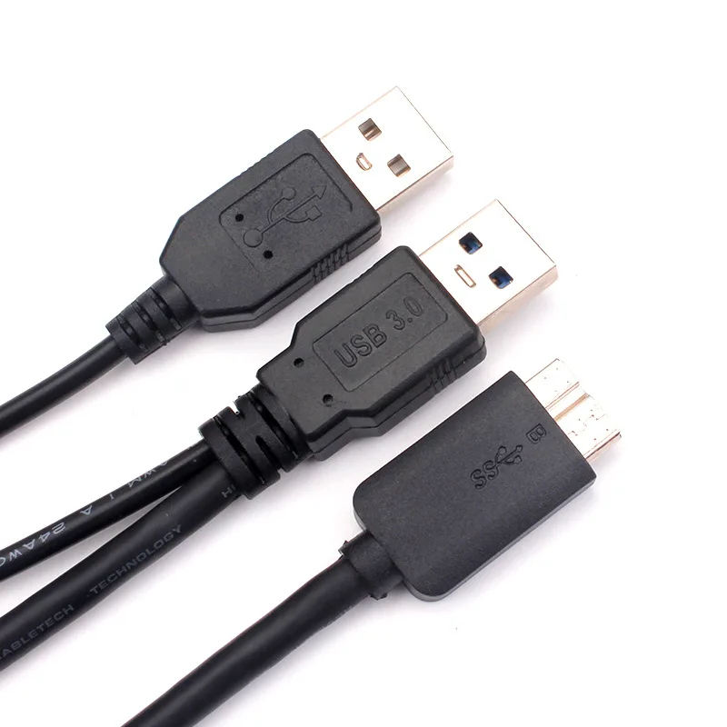 Кабель для синхронизации данных Micro B-USB 3 0 типа A кабель жесткого диска большой