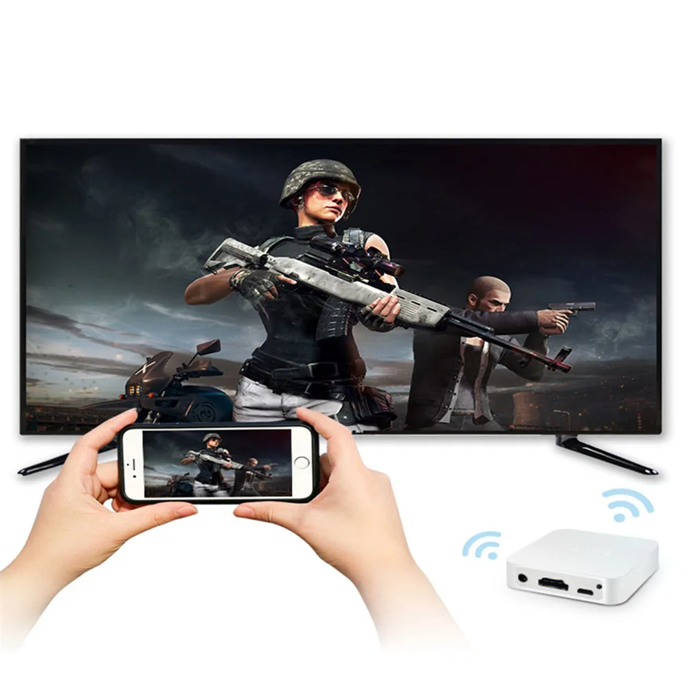 Новый MiraScreen X7 ТВ Stick ключа адресации любому устройству группы кром литой HDMI/AV Wi-Fi