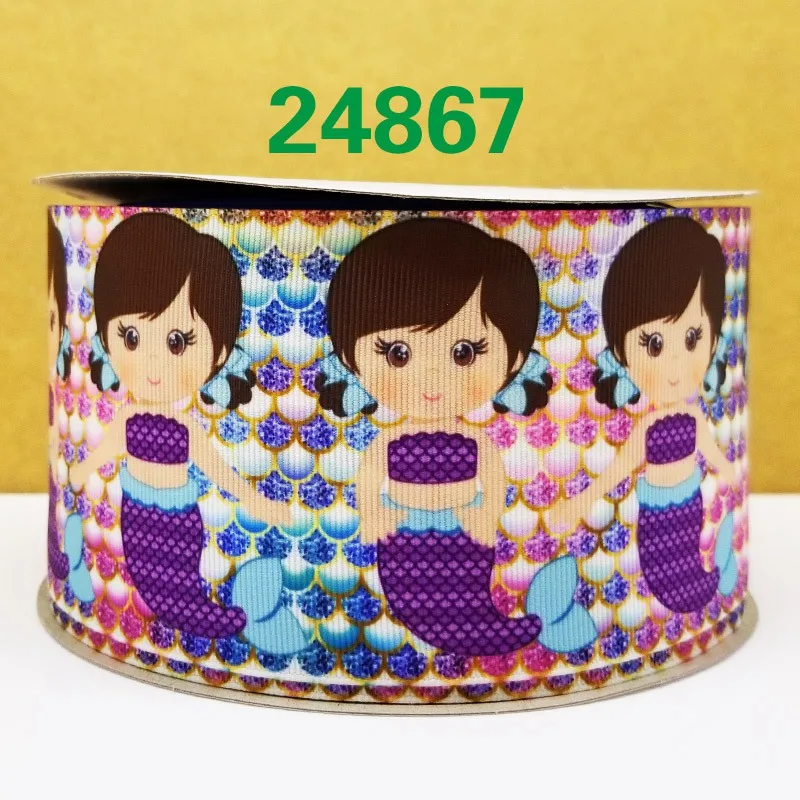 Бесплатная доставка 50 ярдов мультфильм Спорт печатных grosgrain ленты 25032|Ленты для