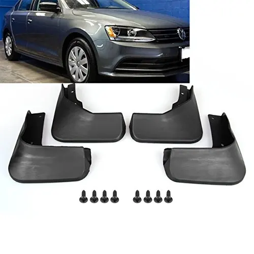 Черный ABS Брызговики крыло переднее + заднее для VW Jetta MK6 2015 2016|Грязезащита| |