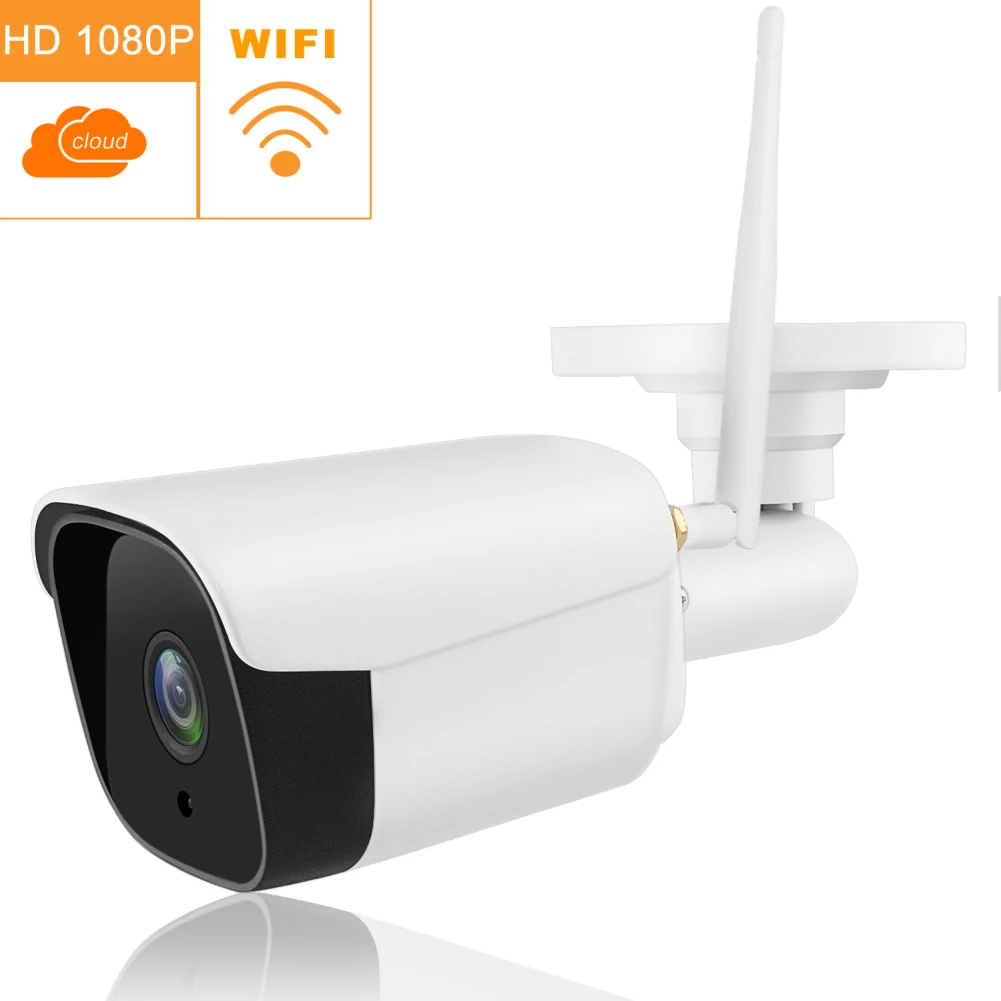 Беспроводная уличная Водонепроницаемая WiFi ip-камера 1080P HD контроль безопасности рекордер Wifi датчик камеры с аудио приложением Дистанционный датчик