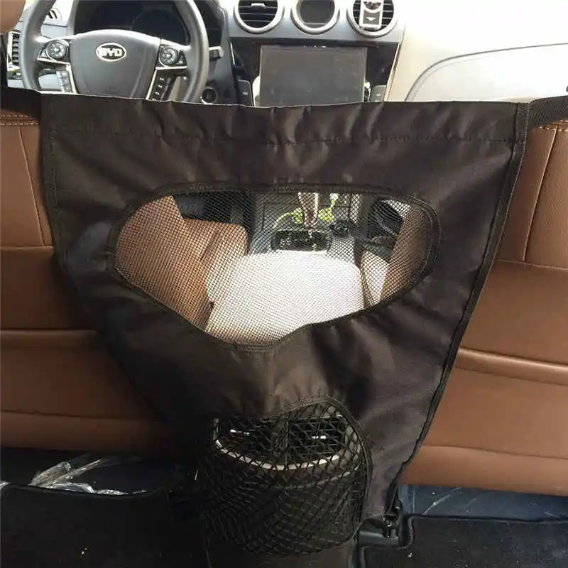Автомобильная переноска для собак на заднее сиденье сетка защиты домашних
