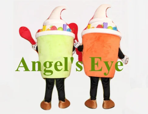 1 шт. любого цвета косплей мороженого талисман костюм для взрослых мультяшная