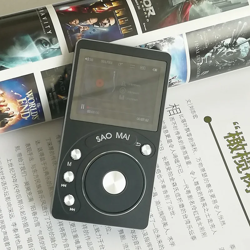 SAOMAI SM4 32G Hifi Высокое разрешение DAC без потерь DSD MP3-плеер Цифровой музыкальный плеер
