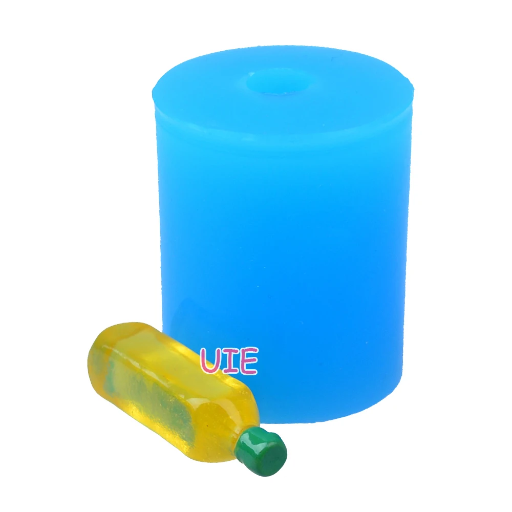 FYL384U 31 2 мм силиконовая форма для бутылки кукольного домика помадки DIY выпечки