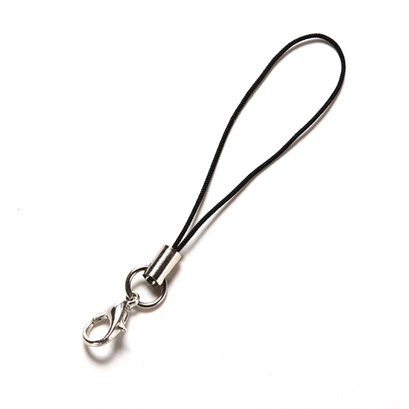 100 шт./лот ремешки для сотового телефона идентификационных карт кольцо ключей