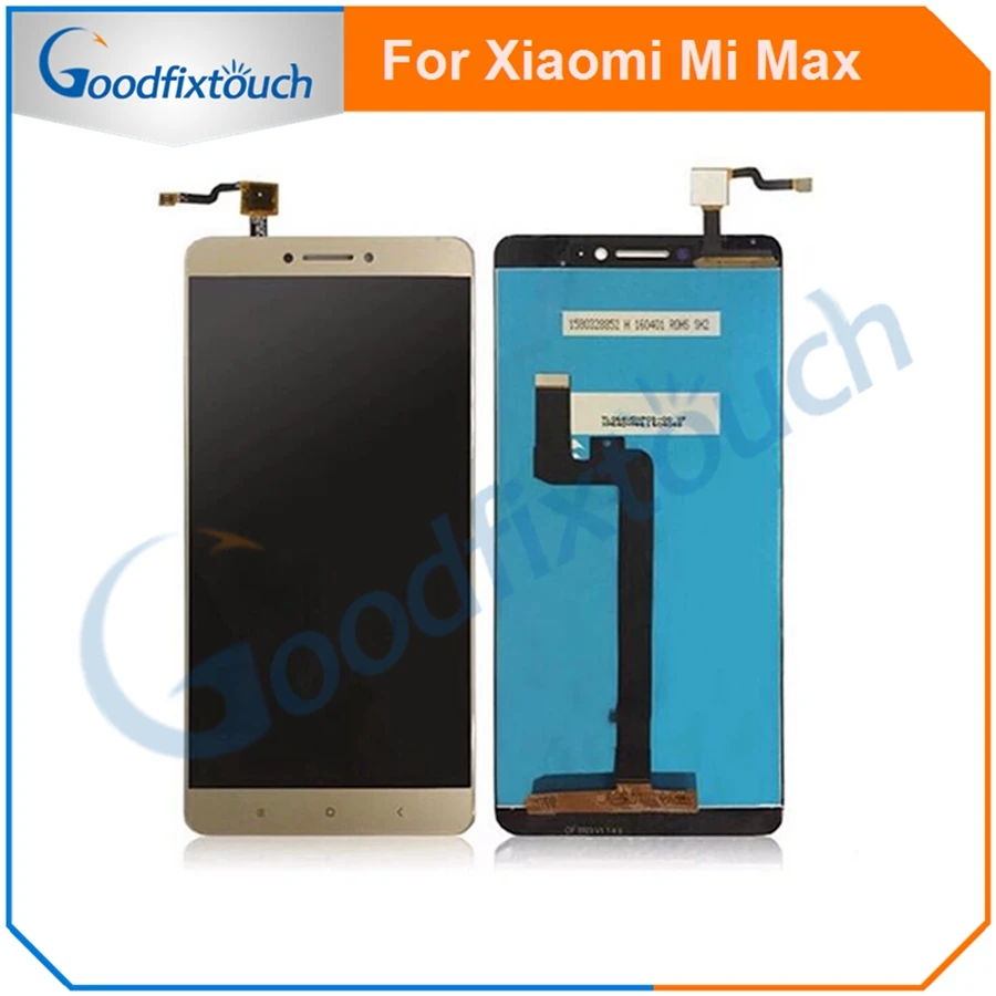 Для Xiaomi Mi Max ЖК экран сенсорный дигитайзер с рамкой в сборе Замена для