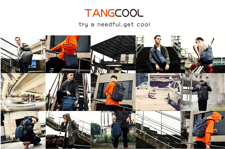 Tangcool модный мужской рюкзак в Корейском стиле, сумка для путешествий, модная сумка для мужчин, студенческий Камуфляжный водонепроницаемый рюкзак