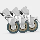 Сверхмощное универсальное колесо для светильник ительных приборов и аксессуаров для фотостудии, 22 мм, 3 шт., штанга для фотостудии