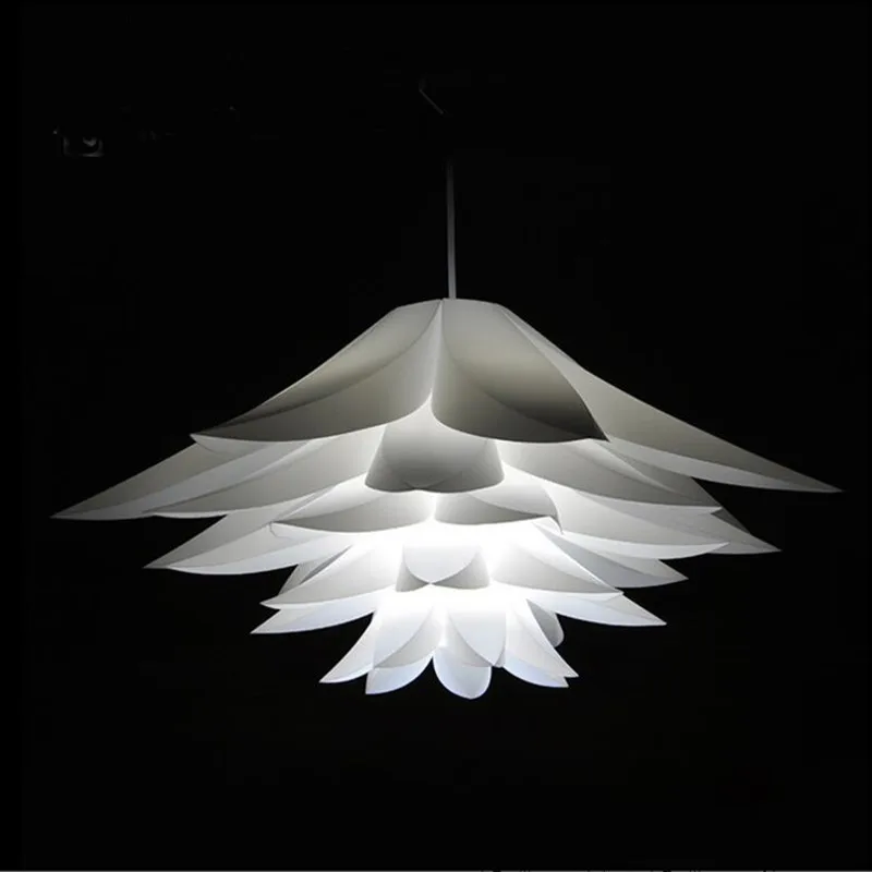 Люстра из ПВХ в виде лилии и лотоса простой креативный современный светильник