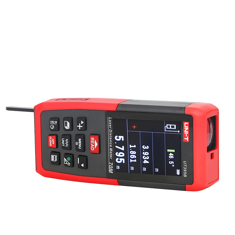 UNI-T UT395B профессиональный лазерный дальномер Lofting тест Выравнивающий прибор область/Объем хранения данных Макс 70 м