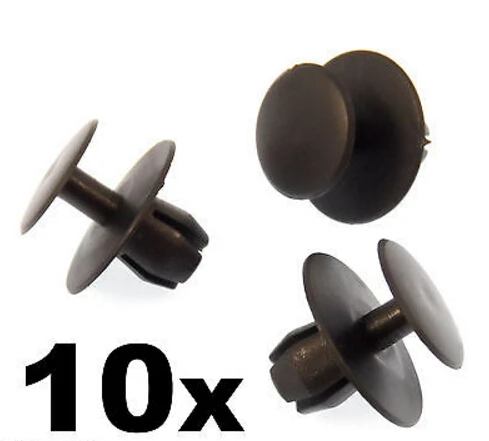 

10x For Citroen 8mm Plastic Rivet Trim Clip- Bumper Grille Carpet Lining Upholstery