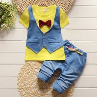 diimuu summer clothing baby clothes sets boys t shirt pants cotton casual short sleeve tops kids infants boy outfits suit