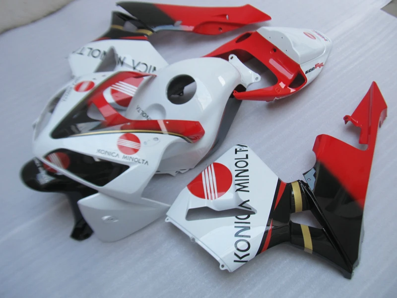 Комплекты обтекателей краски под давлением для HONDA 05 06 CBR 600 RR 2005 2006 CBR600RR red
