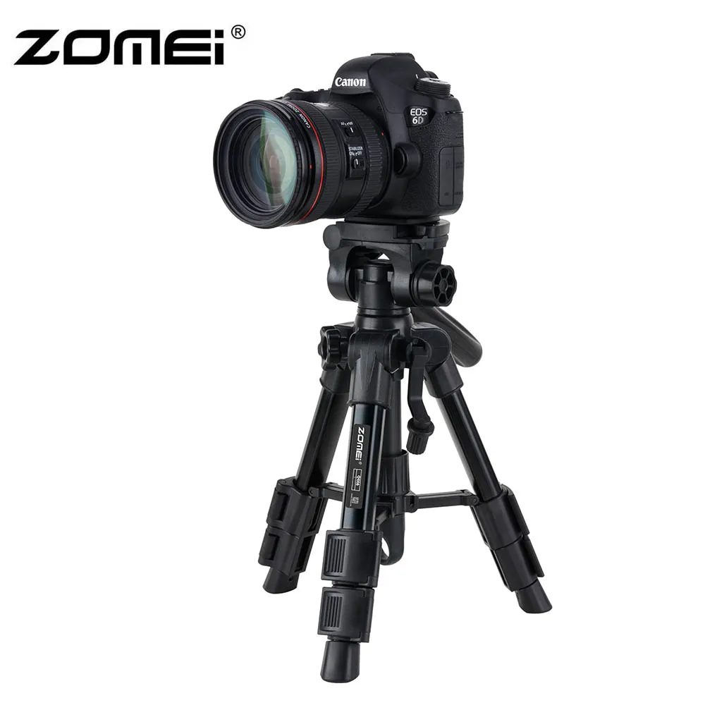 Zomei Q100 20 &quot3 подвижная панорамная головка Мини Настольный штатив для цифровой