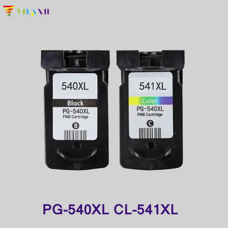Vilaxh 2PK PG540 CL541 чернильный картридж для Canon pg 540 cl 541 Pixma MG4250 MX375 MX395 MX435 MX455 MX515 MX525