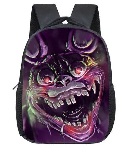 12 Inch Five Nights At Freddys Children School Bags Backpack Kids Kindergarten Bag Freddy Bear Toddler bag - Цвет: Five Nights 6