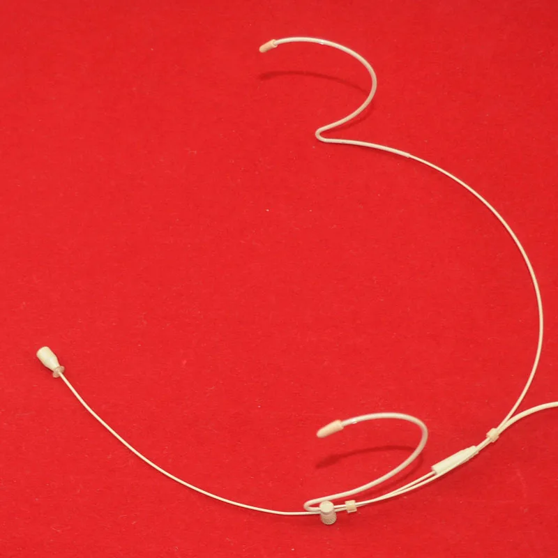 HM-4022S Vocal Wired Wireless Headset Microphone for Teaching with 3Pin Mini XLR Connector Beige Color Earhook Style | Электроника