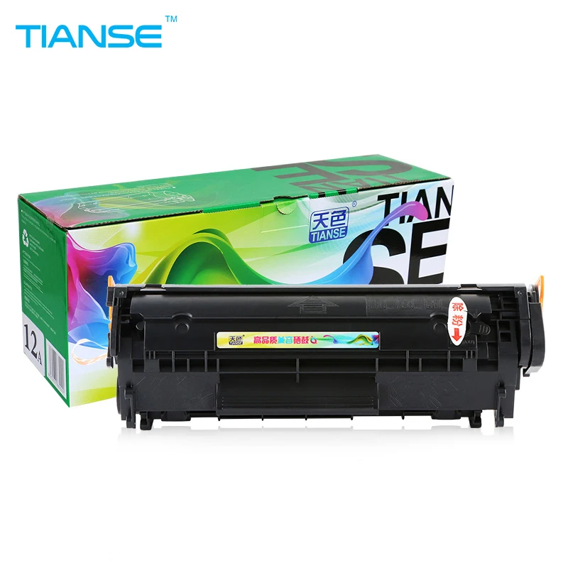 TIANSE для hp 12A Q2612A 2612A тонер картридж принтер 1010 1012 1015 1018 1020 1022 3015 3020 3030 3050 3055 M1005 1319f|hp