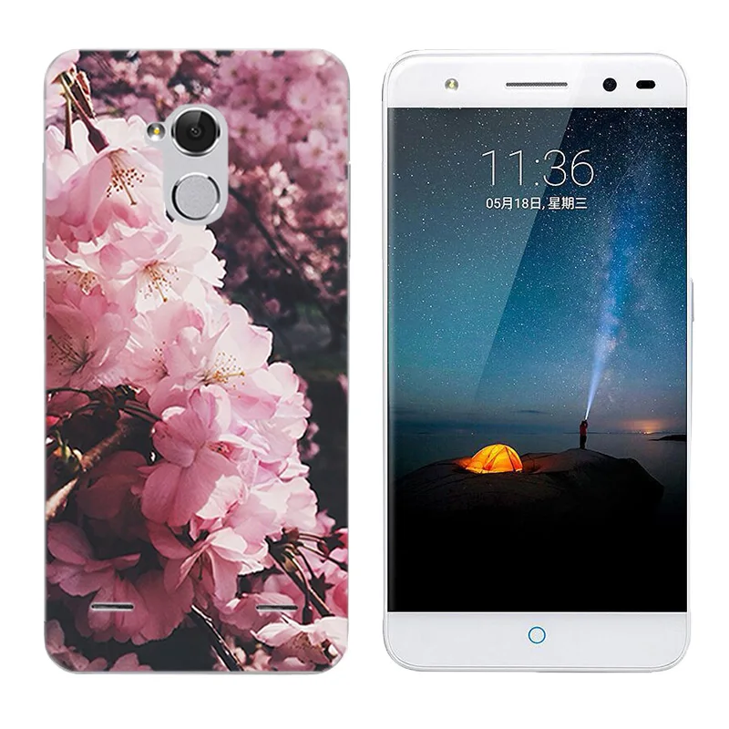 5 0 &quotдля ZTE Blade BA2 V7 Lite задняя крышка Мягкий силиконовый чехол для телефона ручная
