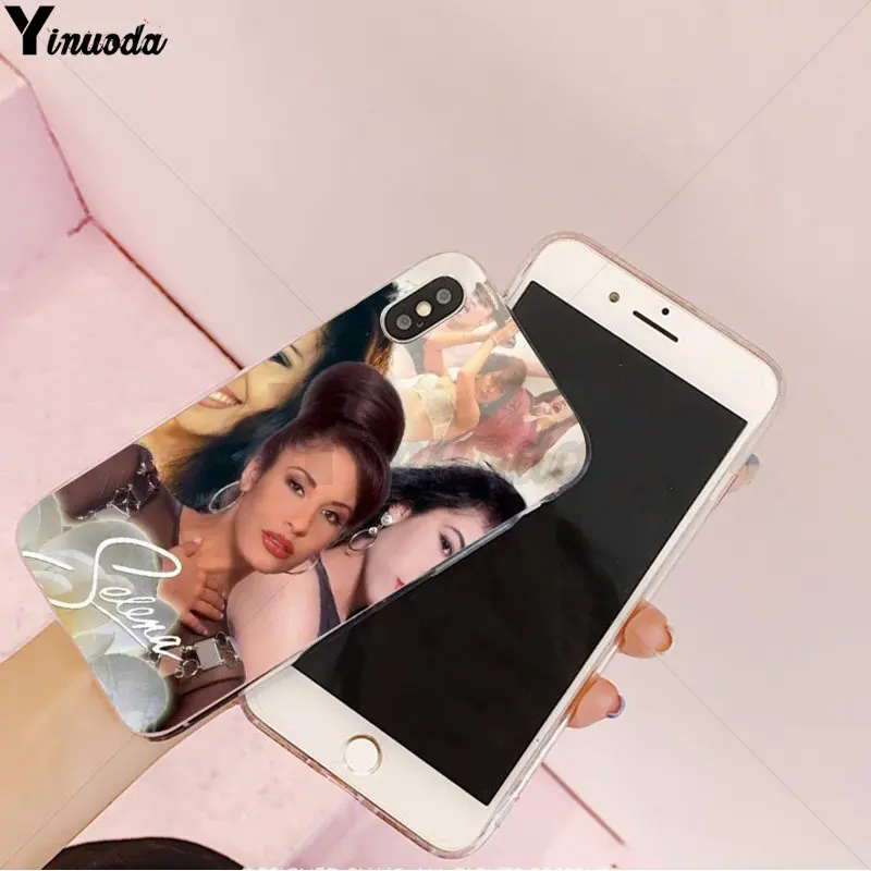 Yinuoda selena quintanilla DIY Окрашенные красивые аксессуары для телефонов Чехол Apple iPhone 8 7 6 6S