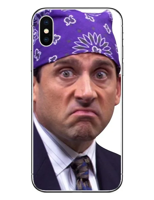 ТВ много лиц Майкл Скотт Жесткий ПК телефон Чехол Fundas для iPhone 7 XR XS Max 6 S Plus 5 5S SE 8 X