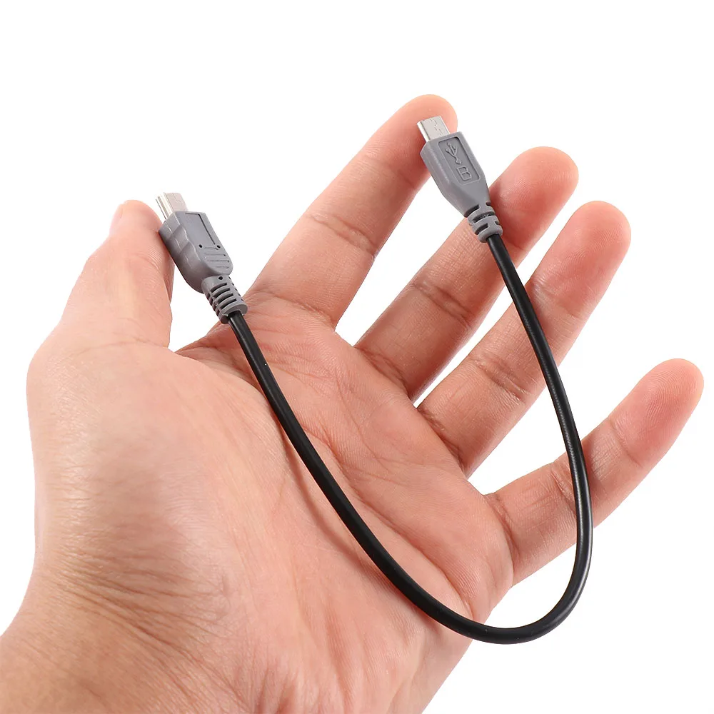 Микро USB Тип B папа к Мини хост OTG адаптер кабель Шнур инструмент|Кабели передачи