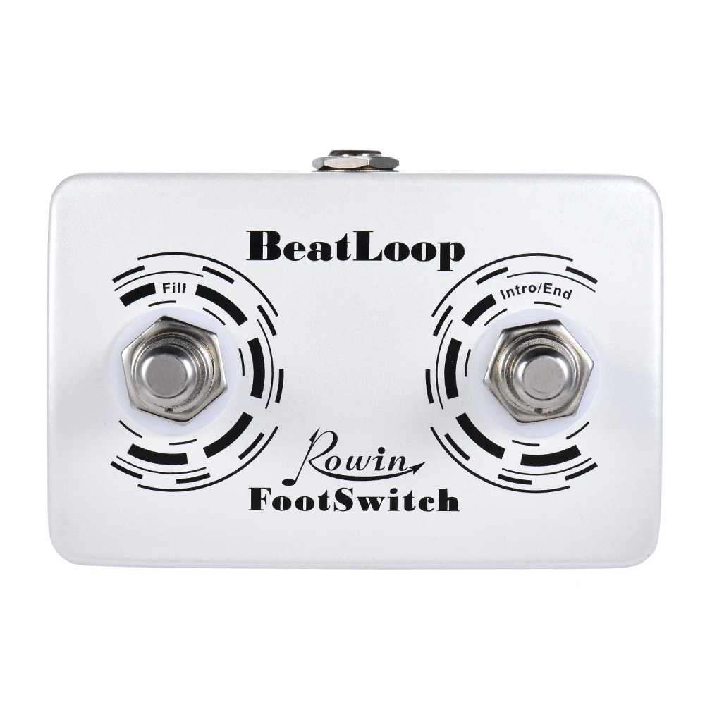 Rowin BeatLoop двойной педальный переключатель ножной для гитары езды на велосипеде BEAT