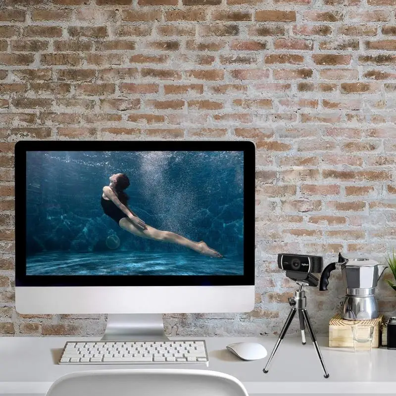 Logitech C922 Pro веб-камера 1080P 30 кадров в секунду, стерео камера со штативом для хромированной ОС MacOS 10