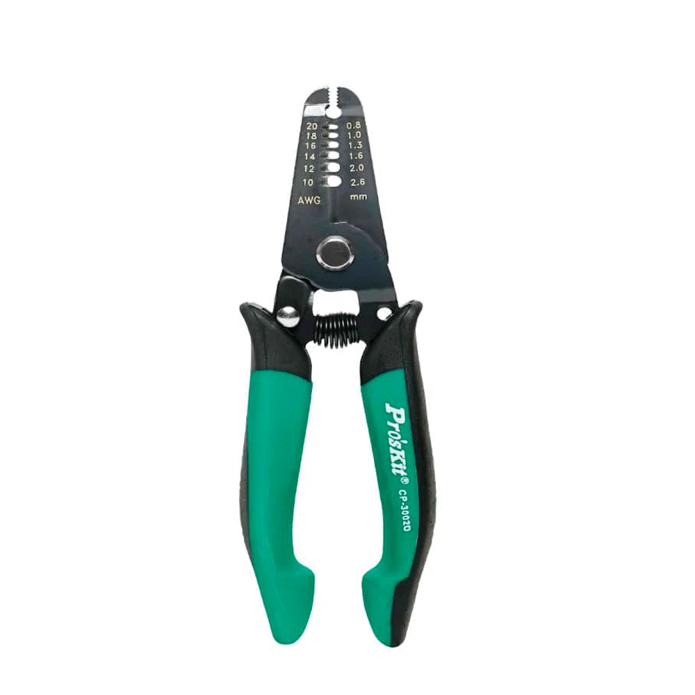 

CP-3002D Pro'sKit Precision Double Color Wire Stripping Pliers Tool Cutting Plier Electrician Electronic Shear Clamp