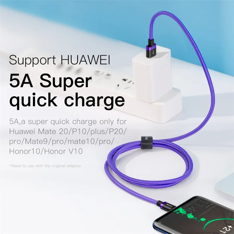 Кабель USB Type C для телефонов Android с поддержкой быстрой зарядки|Кабели мобильных