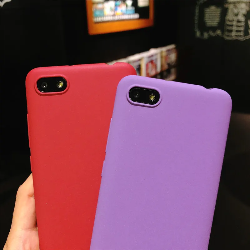 Роскошные Песочная текстура матовый чехол для XiaoMi RedMi 6A 5A 4A крышка телефона из