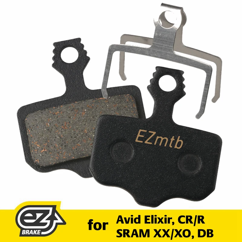 Полимерные тормозные колодки EZ EZMTB для Avid Elixir 1/3/5 CR/R SRAM XX/XO DB 1/3/5|brake pads|sram xxresin pad |