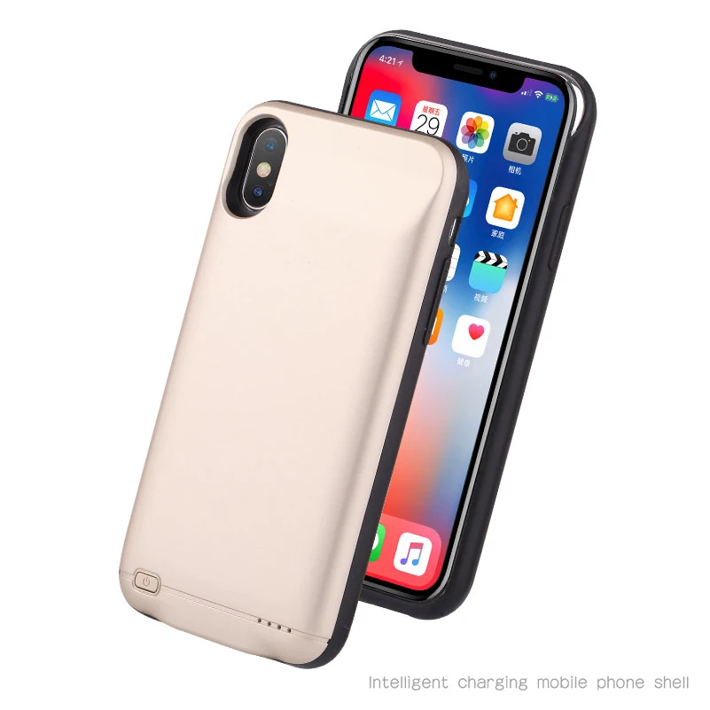 Зарядное устройство чехол для iPhone 6 6s 7 8 Plus 3000 мАч/4000 мАч/5000 мАч Powerbank X XR Xs Max Чехол