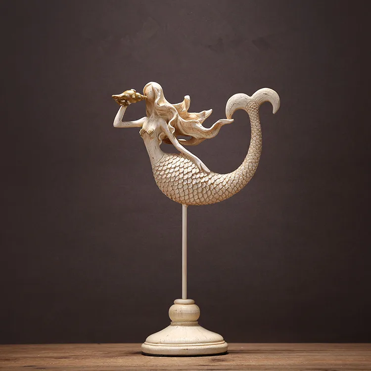 

Mermaid Resin decoration Desktop decorations Nordic style