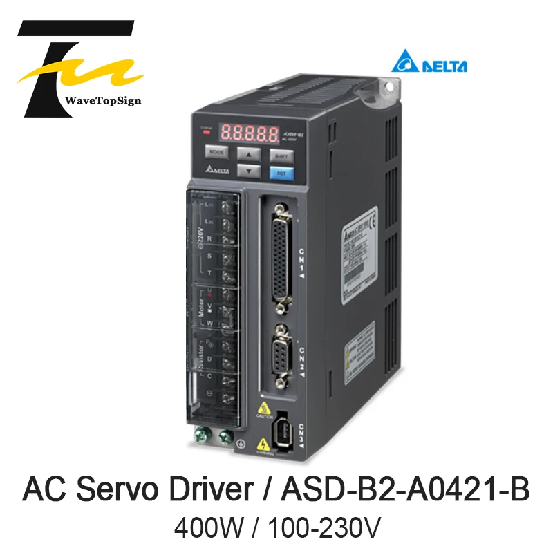 Серводвигатель Delta 400W B2 Series ASD A0421 B 2.6A для автоматической промышленности|Драйвер