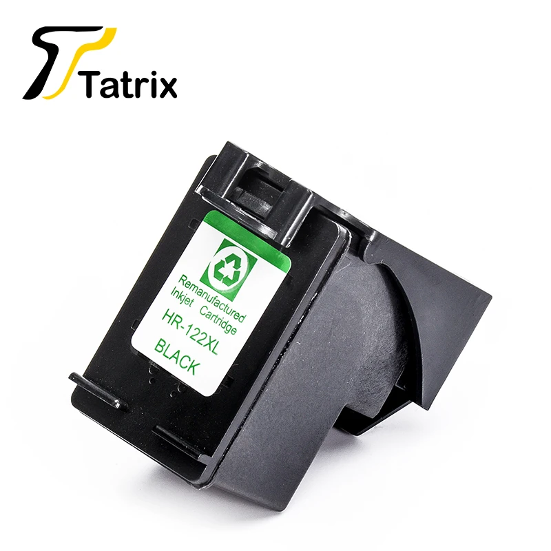 Tatrix 2 шт. для HP 122XL переработанного чернильного картриджа 122 с чернилами Deskjet 1000 1050