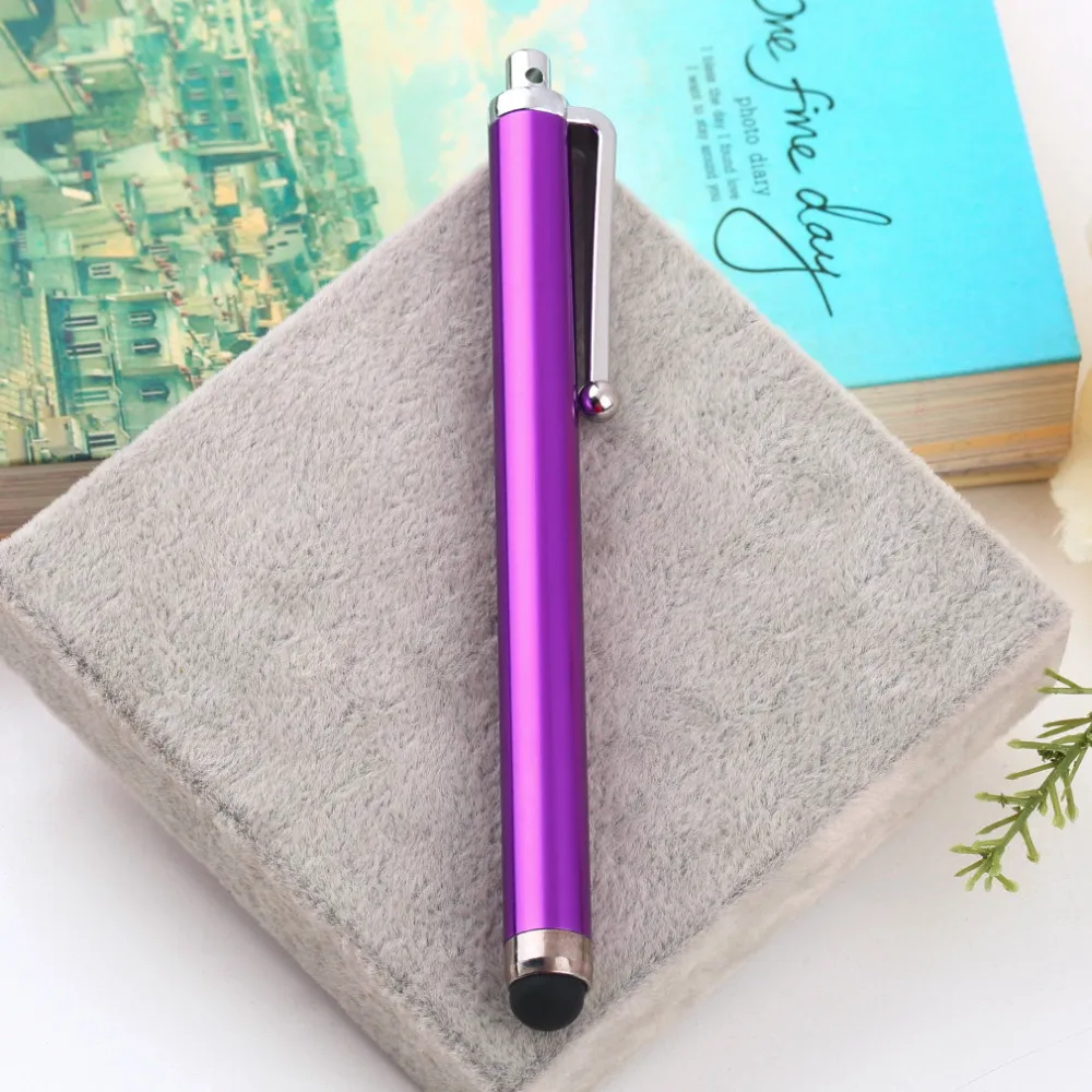 1 шт./лот металлический стилус с круглой головкой сенсорный экран стекло объектив