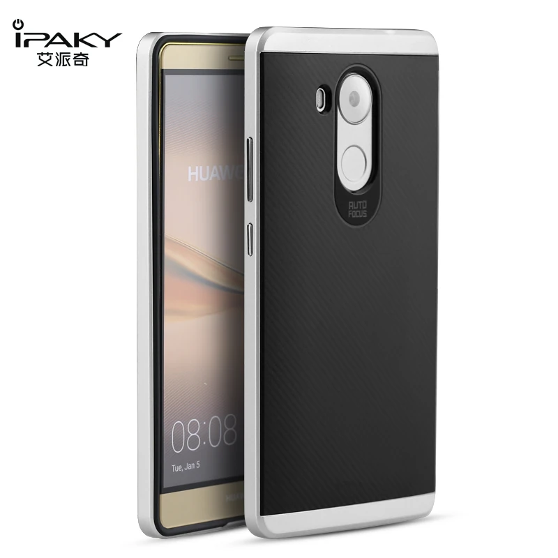 Оригинальный iPaky для Huawei Mate 8 чехол TPU + PC гибридный двойной слой задняя крышка Coque с