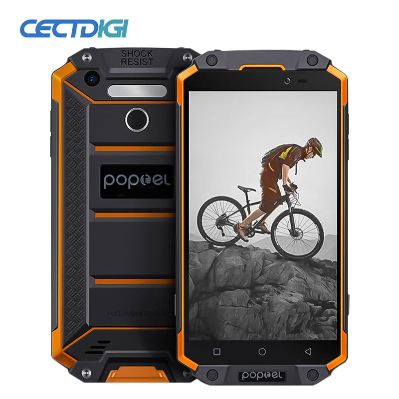 POPTEL P9000 Max 4 Гб 64 IP68 Водонепроницаемый анти ударный смартфон 5 &quotFHD MT6750V Octa Core 13MP NFC OTG