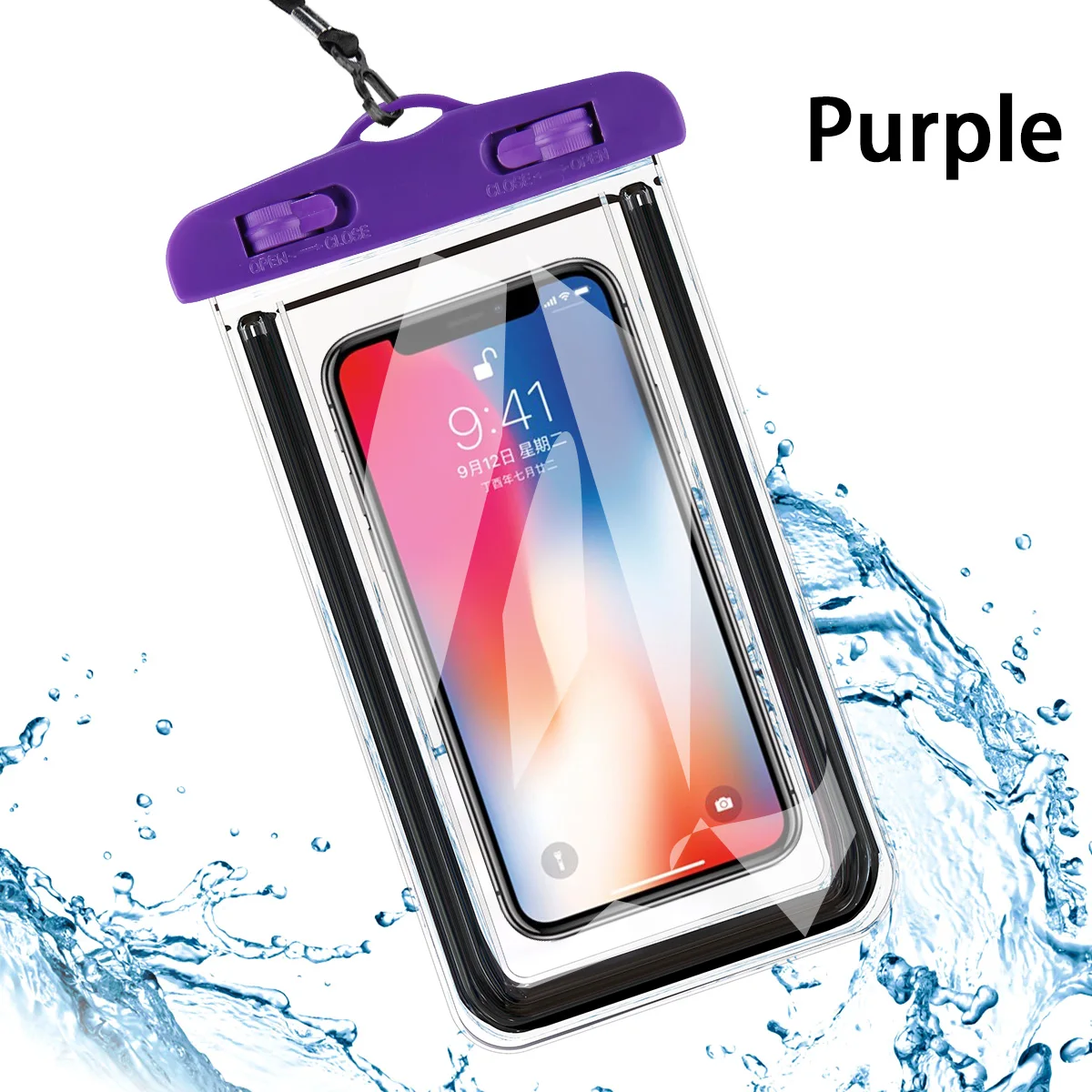 AC7018PR Moskado Универсальный Водонепроницаемый Чехол для телефона для iPhone 11 Pro X XR XS MAX 8 7 6 6s Plus Чехол пакет сумка Чехлы светящиеся водонепроницаемые - Цвет: AC7018PR