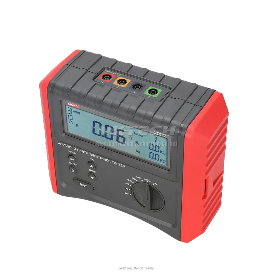UNI-T UT572 Advance Earth Resistance тестер Удельное сопротивление почвы 2/3/4 провода тест