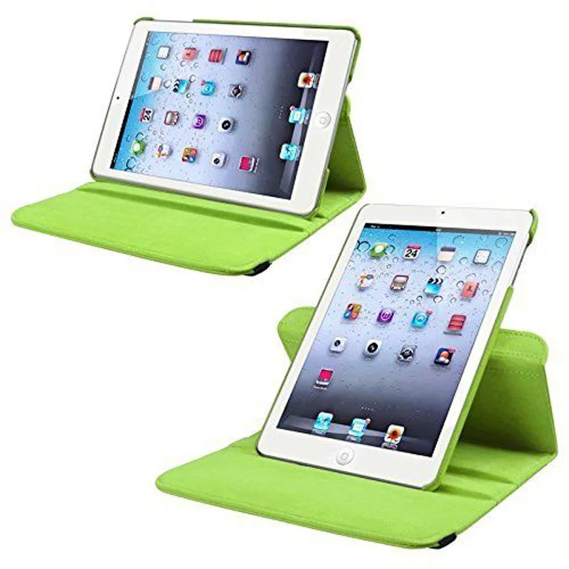 Вращающийся на 360 градусов чехол из искусственной кожи для Apple iPad 2 3 4 PU кожаный
