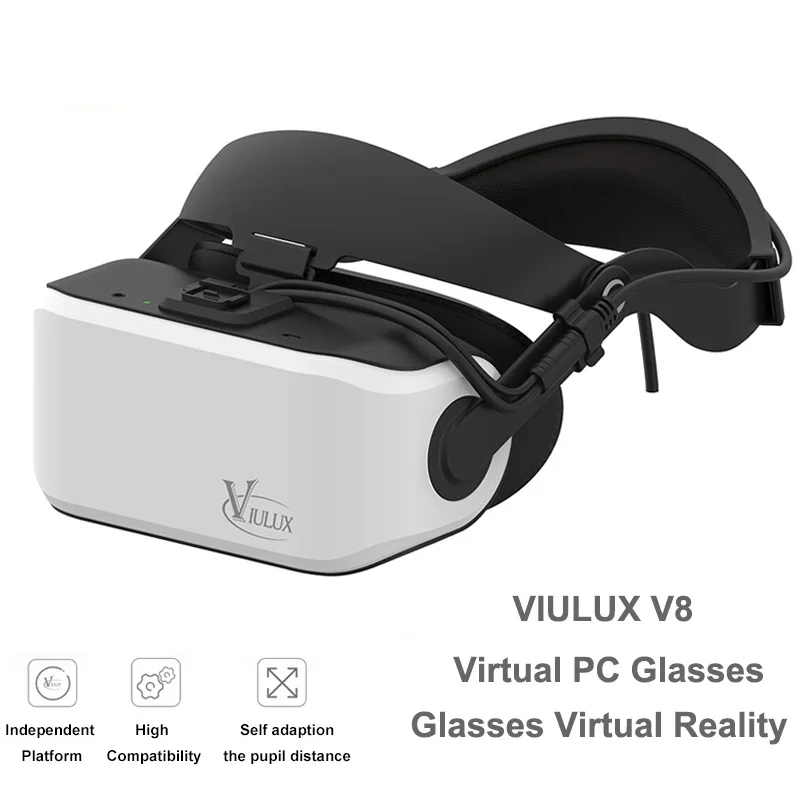 VR PC шлем биокулярные 3D очки гарнитура виртуальной реальности захватывающие для