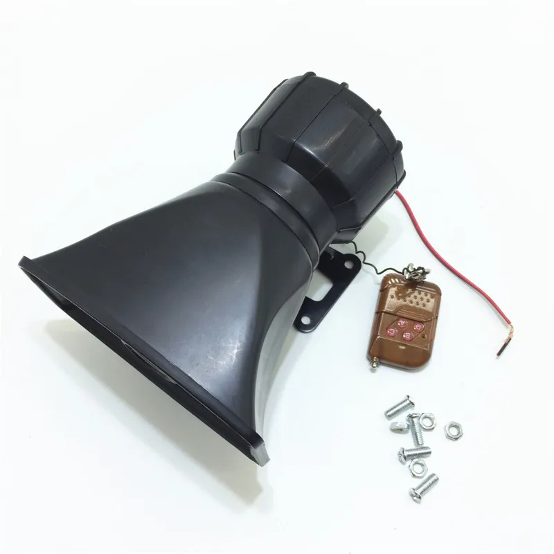100 Вт DC12V 4 звуковых динамика Предупреждение льная сирена сигнализация