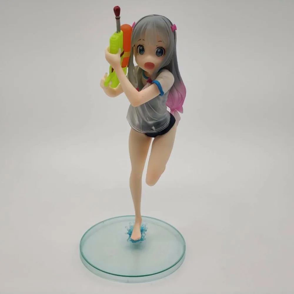 Аниме эроманга сенсей фигурку Izumi Sagiri водяной пистолет модель куклы украшения