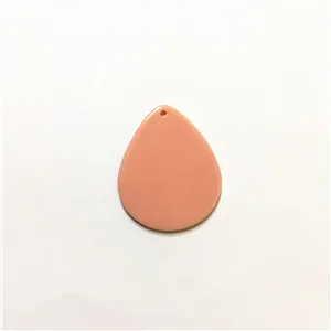 peach Новое поступление! 30x23mm100pcs/лот Акриловые Висячие Подвески для сережек/сережек аксессуары/детали для серег DIY - Цвет: peach