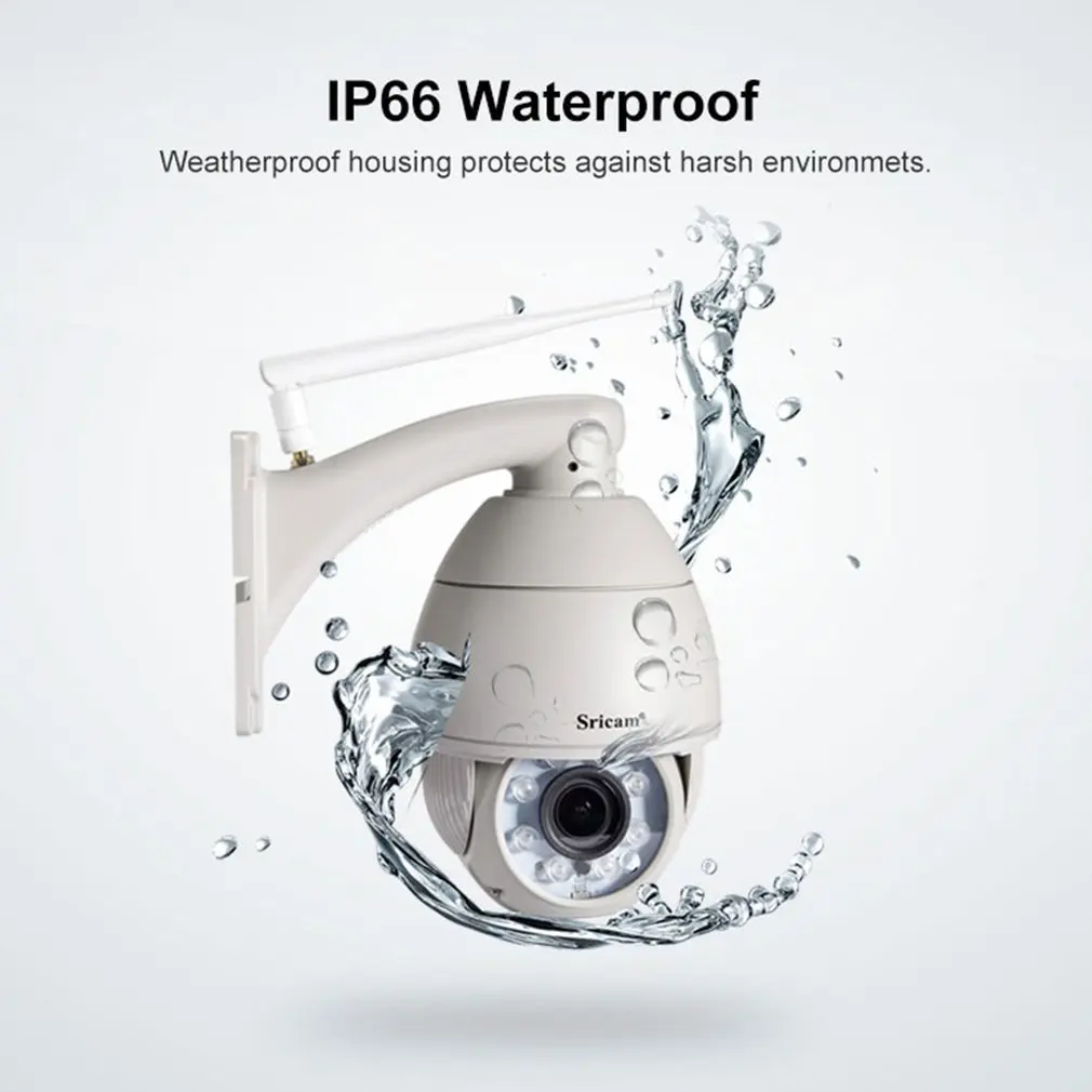 Sricam SP008B 720P WiFi IP камера беспроводная наружная камера видеонаблюдения CCTV удаленный мониторинг и сигнализация Водонепроницаемая камера