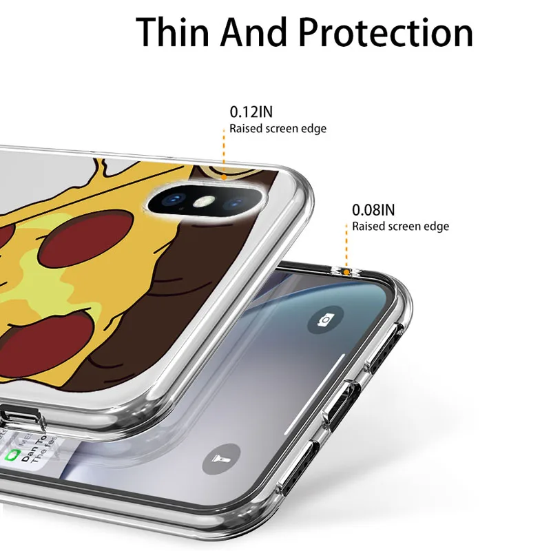 USLION Чехлы для iPhone X XS XR Xs Max 7 8 6 6s Plus 5 SE мягкий прозрачный чехол из ТПУ |