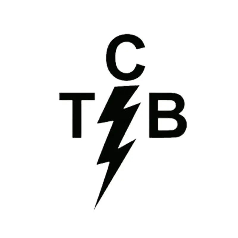 

13.9CM*19.2CM Stylish Car Styling Care Of Business TCB Taking Text Vinyl Sticker C5-0752